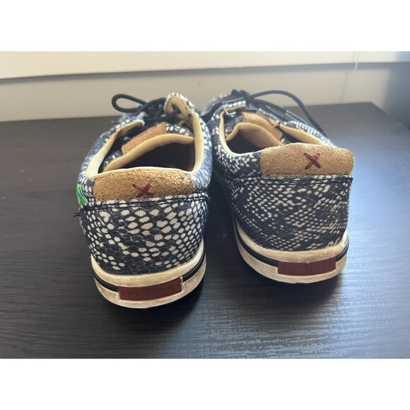 Twisted X® Ladies Kicks Snake Print Shoes WCA0045 Size 8M ECOTWX - Picture 2 of 6